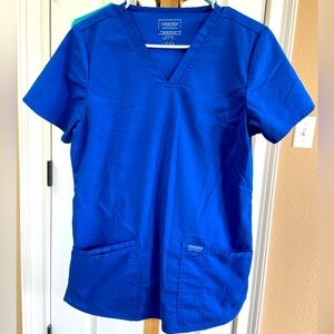Cherokee Scrub set; Royal Blue. Small top, XS bottom.